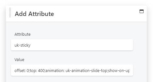 Toolbox Sticky Attribute